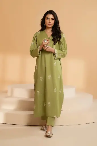 S1 610 lawn 2 pc embroidered